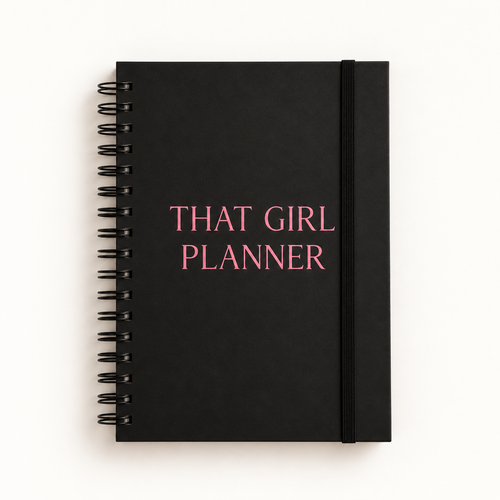 That girl planner ''Black''