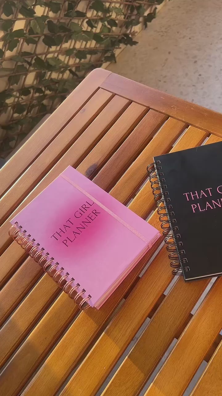 That girl planner ''Black''