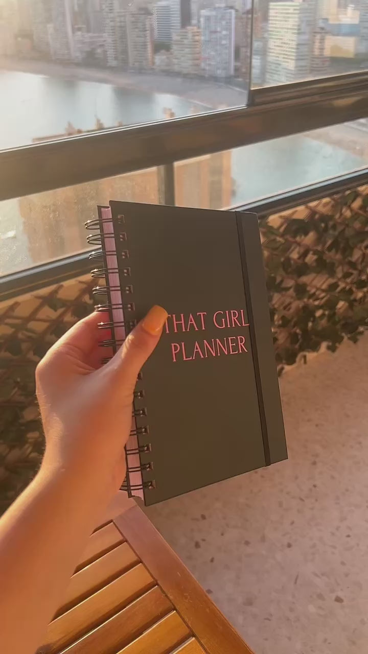 That girl planner ''Black''